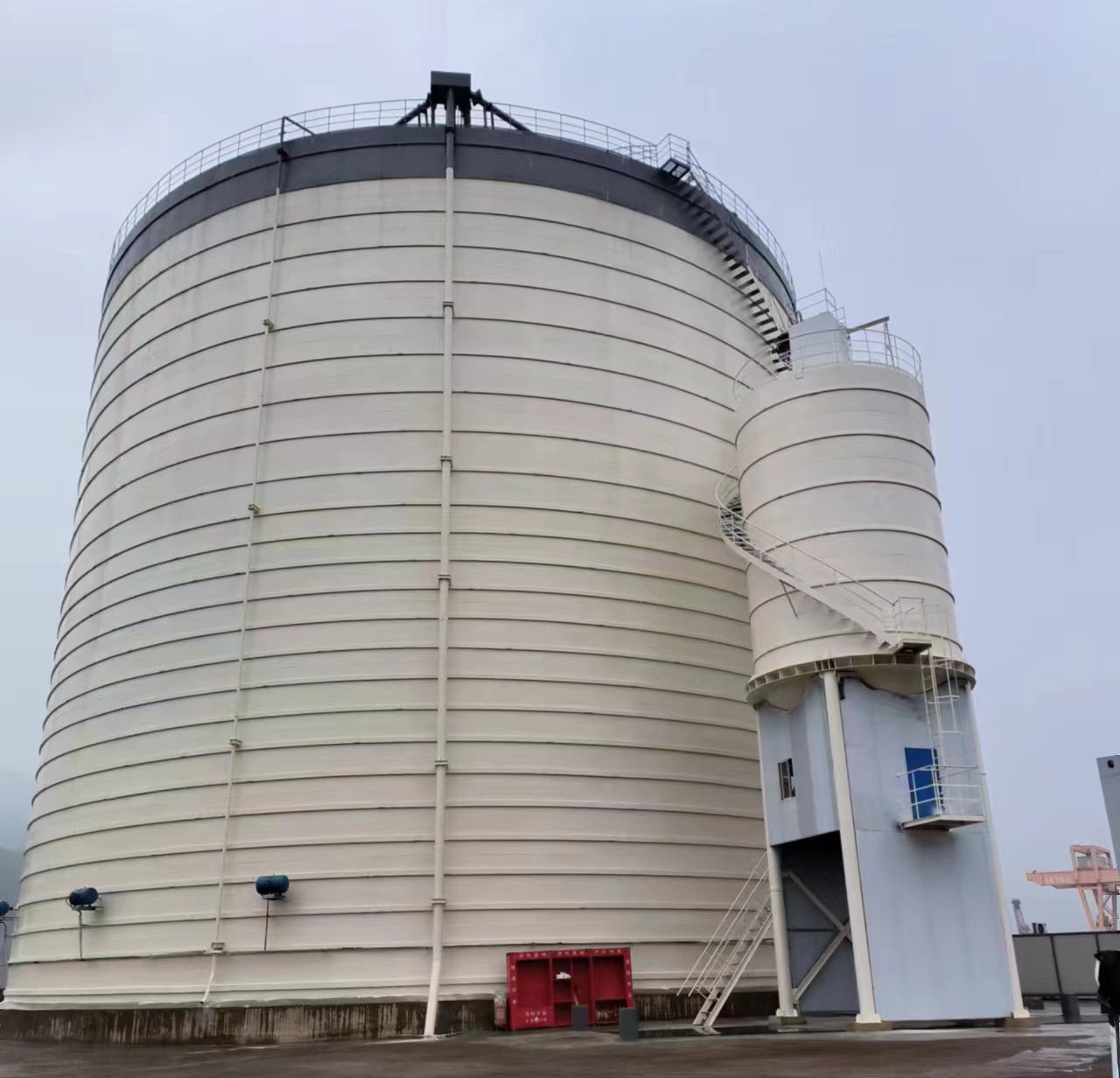 庐山10万吨水泥钢板库