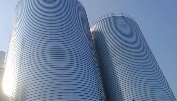 庐山2座混凝土高架卷板仓