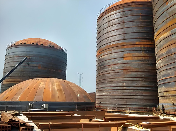 庐山焦粉钢板仓